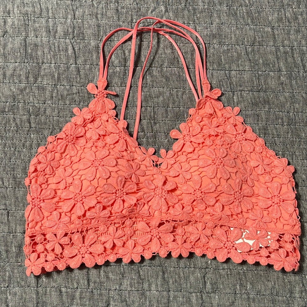 Brand New Flower Crochet Bralette